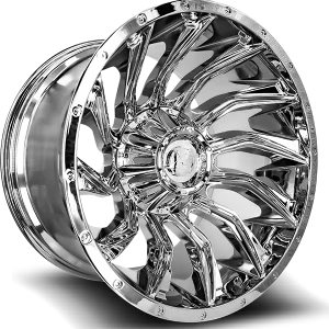 XF Off-Road – XF-224 – Chrome – 24″x14″ -76mm – Summer Wheels – XF-224241451271397-76C